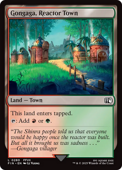 Gongaga, Reactor Town [FINAL FANTASY]