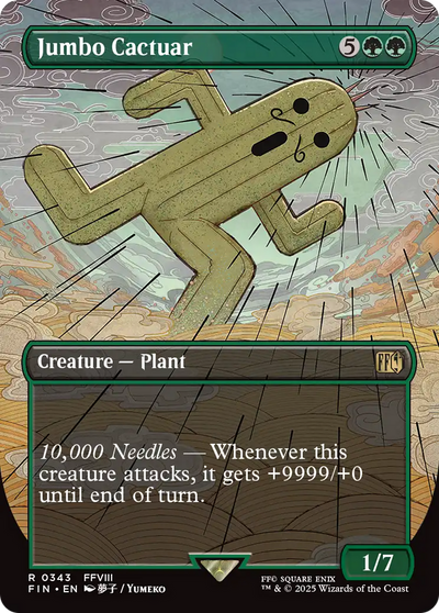 Jumbo Cactuar (Borderless) [FINAL FANTASY]