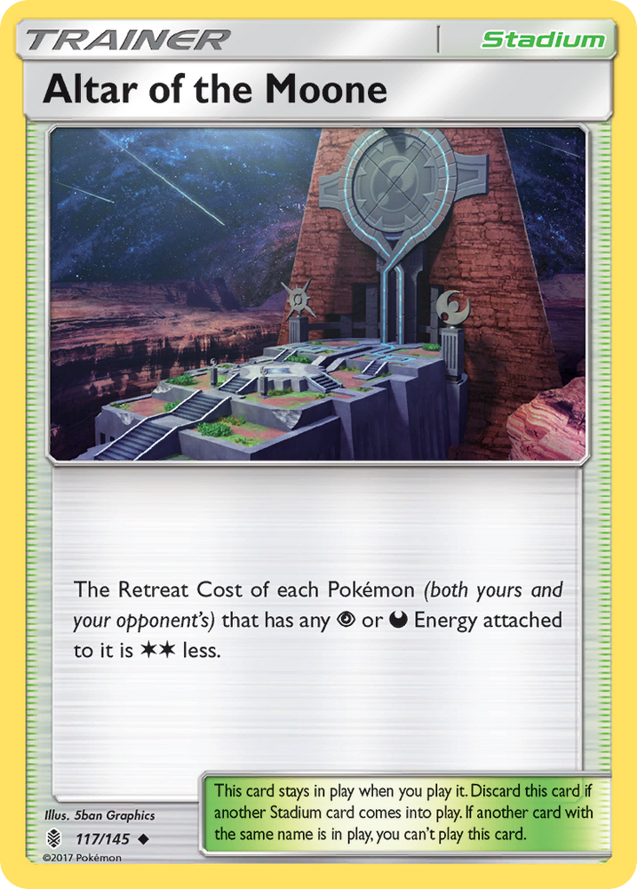 Altar of the Moone (117/145) [Sun & Moon: Guardians Rising]