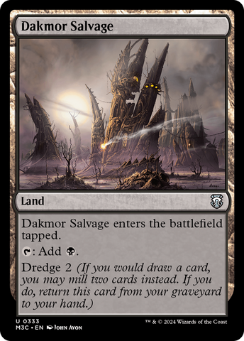 Dakmor Salvage (Ripple Foil) [Modern Horizons 3 Commander]