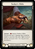 Seeker's Mitts [OUT177] (Outsiders)  Rainbow Foil