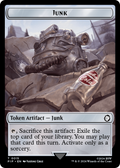 Junk // Squirrel Double-Sided Token [Fallout Tokens]