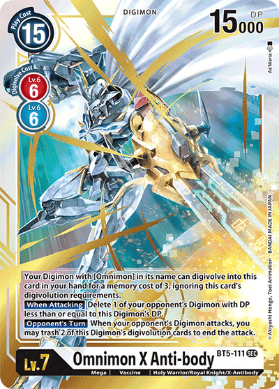 Omnimon X Anti-body [BT5-111] [Battle of Omni]