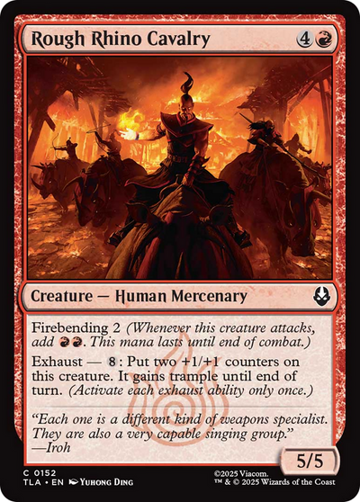Rough Rhino Cavalry [Avatar: The Last Airbender]
