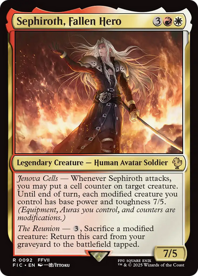 Sephiroth, Fallen Hero [FINAL FANTASY Commander]