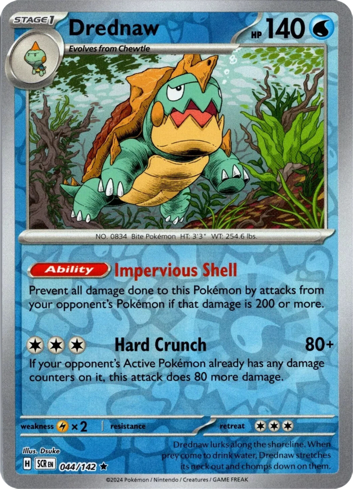 Drednaw (044/142) [Scarlet & Violet: Stellar Crown]