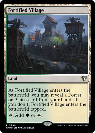 Fortified Village [Commander Masters]