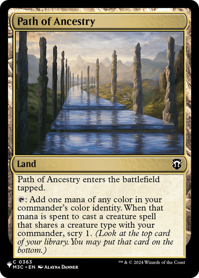 Path of Ancestry (M3C) [The List]