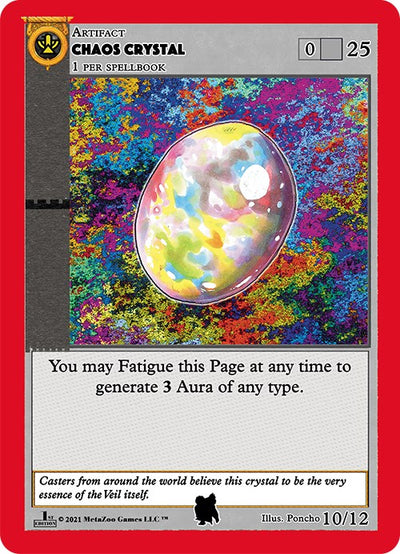 Chaos Crystal [Alpha Iceman Starter Deck]