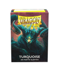 Dragon Shield: Standard 100ct Sleeves - Turquoise (Matte)