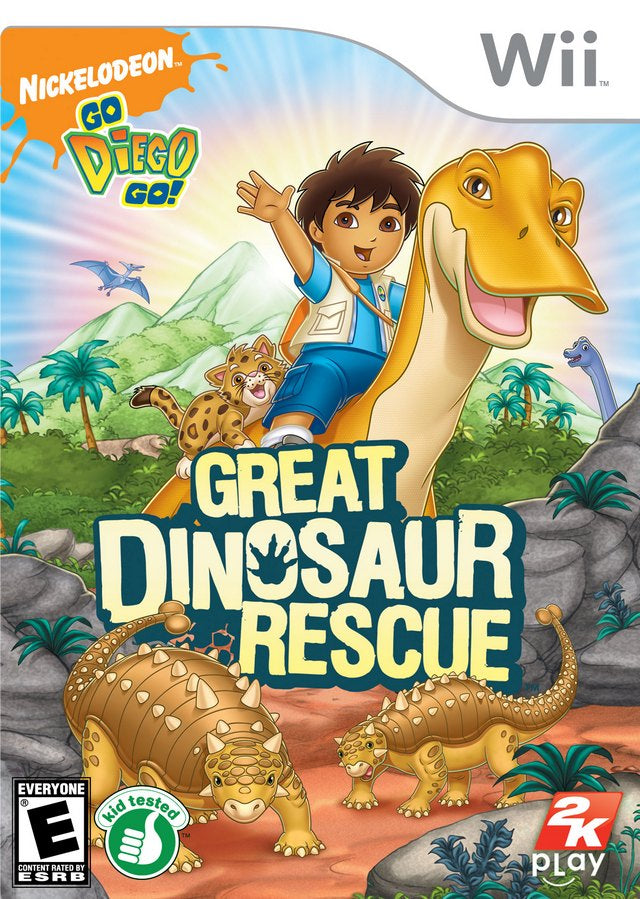 Go Diego Go!: Great Dinosaur Rescue - Wii