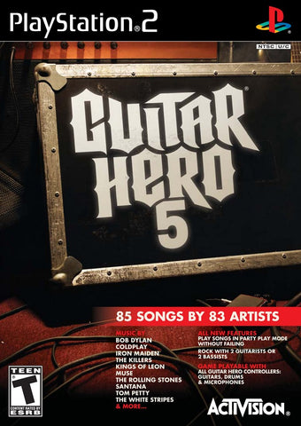 Guitar Hero 5 - ps2