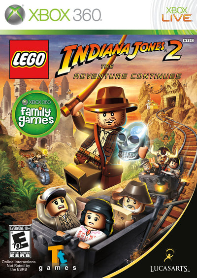 LEGO Indiana Jones 2: The Adventure Continues - x360