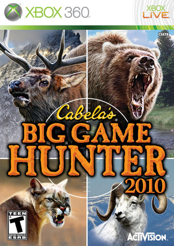 Cabela's Big Game Hunter 2010 - x360