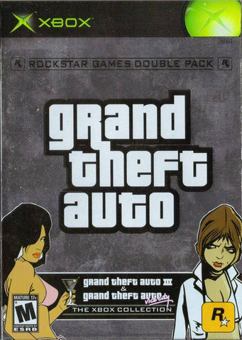Grand Theft Auto III / Vice City Double Pack - xb