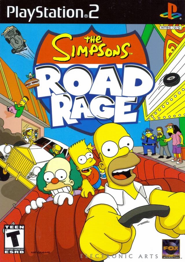 The Simpsons Road Rage - ps2