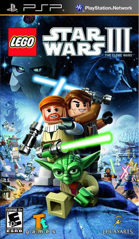 LEGO Star Wars III: The Clone Wars - psp