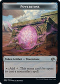 Powerstone // Golem Double-Sided Token [The Brothers' War Tokens]