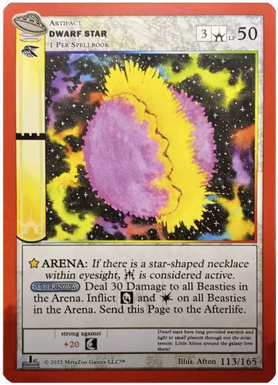 Dwarf Star [Cryptid Nation: UFO First Edition]