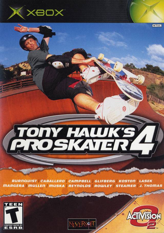 Tony Hawk's Pro Skater 4 - xb