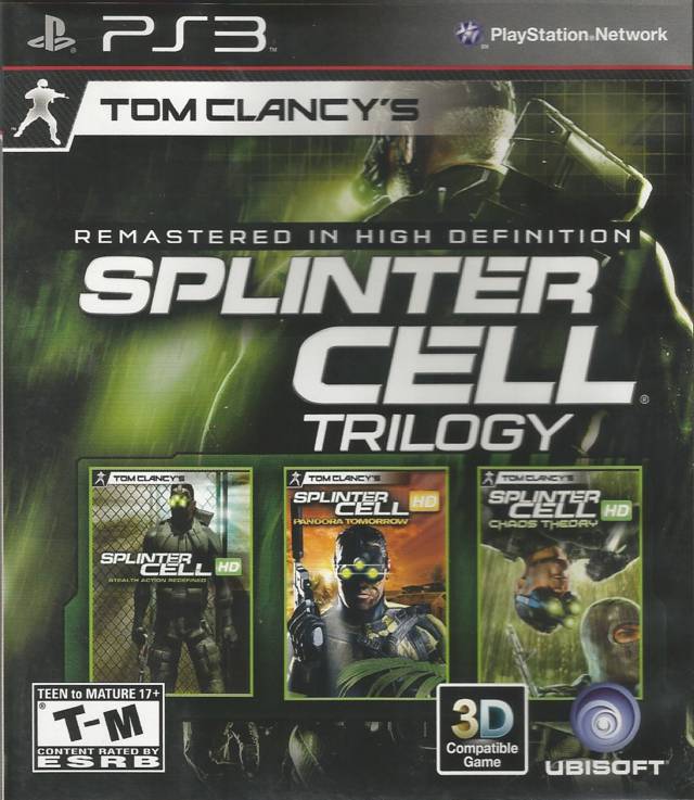 Tom Clancy's Splinter Cell Trilogy - ps3