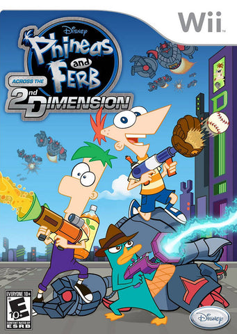 Phineas and Ferb: Across the 2nd Dimension - Wii