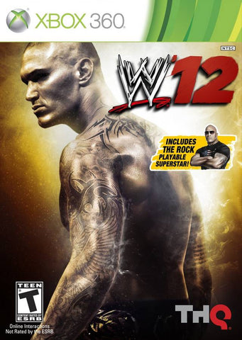 WWE '12 - x360