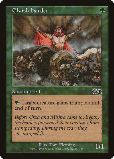 Elvish Herder [Urza's Saga]