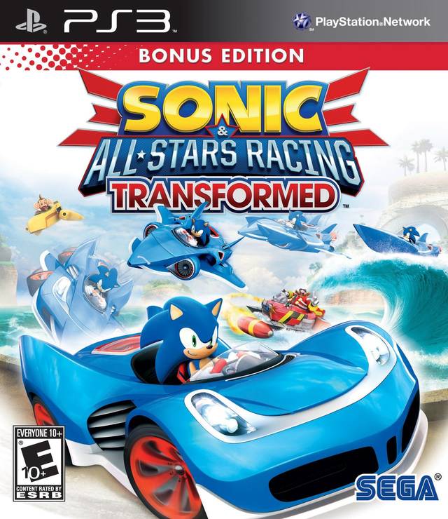 Sonic & All-Stars Racing Transformed - ps3