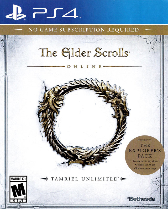 Elder Scrolls Online Tamriel - ps4