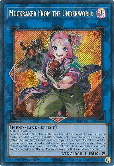 Muckraker From the Underworld [DABL-EN051] Secret Rare