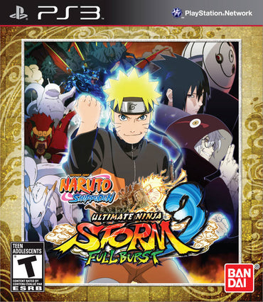 Naruto Shippuden: Ultimate Ninja Storm 3 Full Burst - ps3