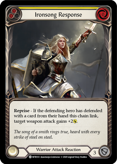 Ironsong Response (Yellow) [U-WTR133] (Welcome to Rathe Unlimited)  Unlimited Normal