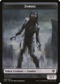 Human Soldier (004) // Zombie Double-Sided Token [Commander 2020 Tokens]