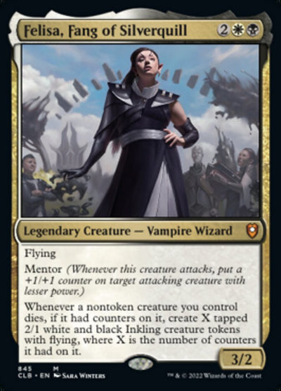 Felisa, Fang of Silverquill [Commander Legends: Battle for Baldur's Gate]
