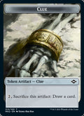 Clue (15) // Thopter Double-Sided Token [Modern Horizons 2 Tokens]