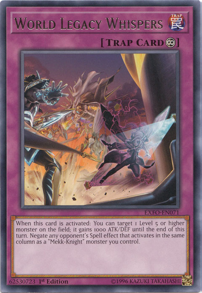 World Legacy Whispers [EXFO-EN071] Rare
