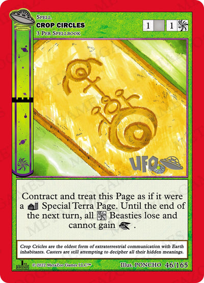 Crop Circles [Cryptid Nation: UFO First Edition Spoiler Pack]