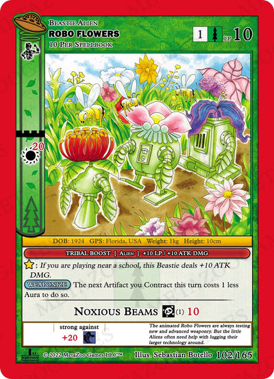 Robo Flowers [Cryptid Nation: UFO First Edition]