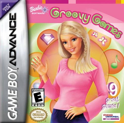 Barbie Groovy Games - gba