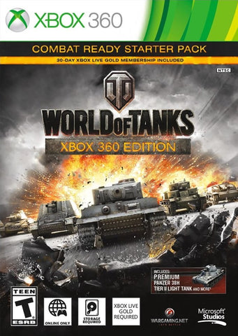 World of Tanks: Xbox 360 Edition - Combat Ready Starter Pack - x360