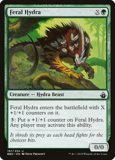 Feral Hydra [Battlebond]