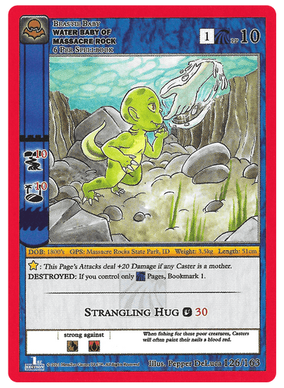 Water Baby Of Massacre Rock [Cryptid Nation: Nightfall First Edition]