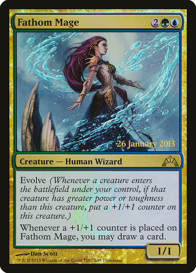 Fathom Mage [Gatecrash Prerelease Promos]