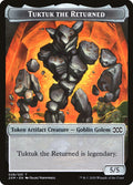 Elephant // Tuktuk the Returned Double-Sided Token [Double Masters Tokens]