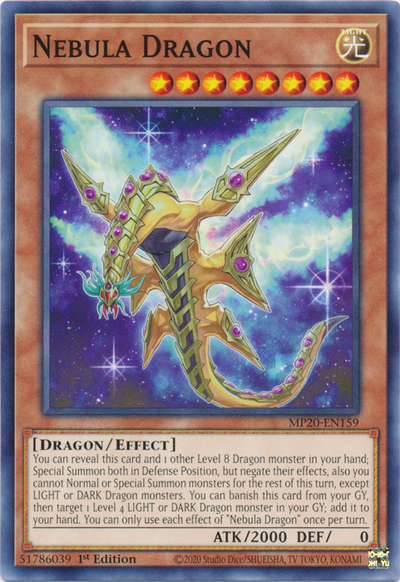 Nebula Dragon [MP20-EN159] Common
