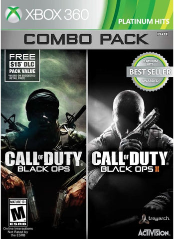 Call of Duty: Black Ops I and II Combo Pack - x360