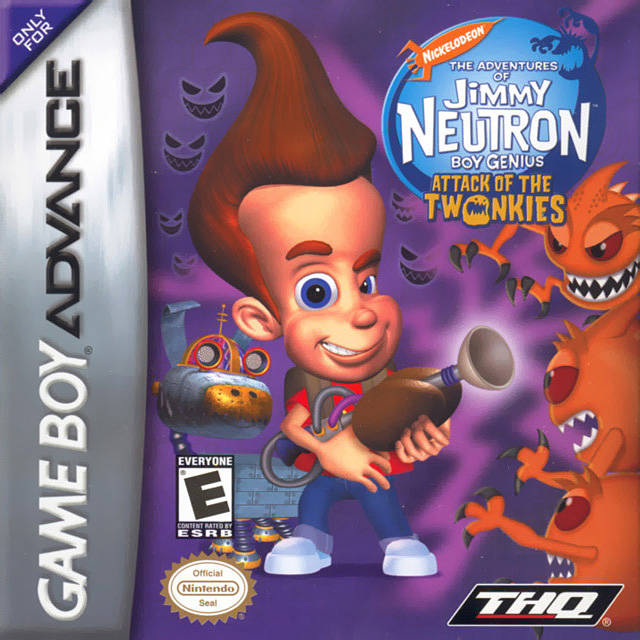 Jimmy Neutron Attack of the Twonkies - gba