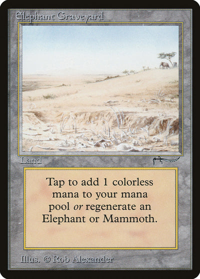 Elephant Graveyard [Arabian Nights]