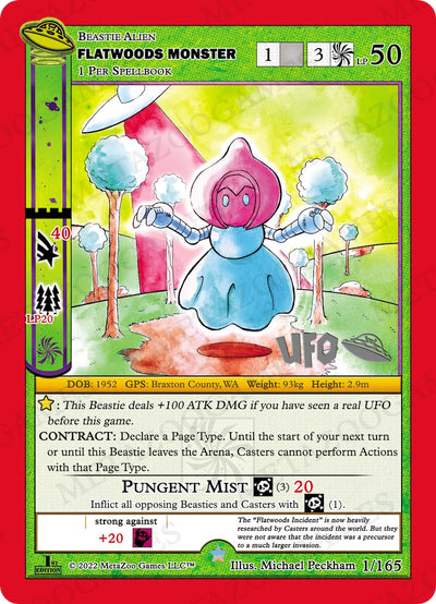 Flatwoods Monster [Cryptid Nation: UFO First Edition Spoiler Pack]